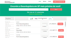 Desktop Screenshot of desentupidorasp.org